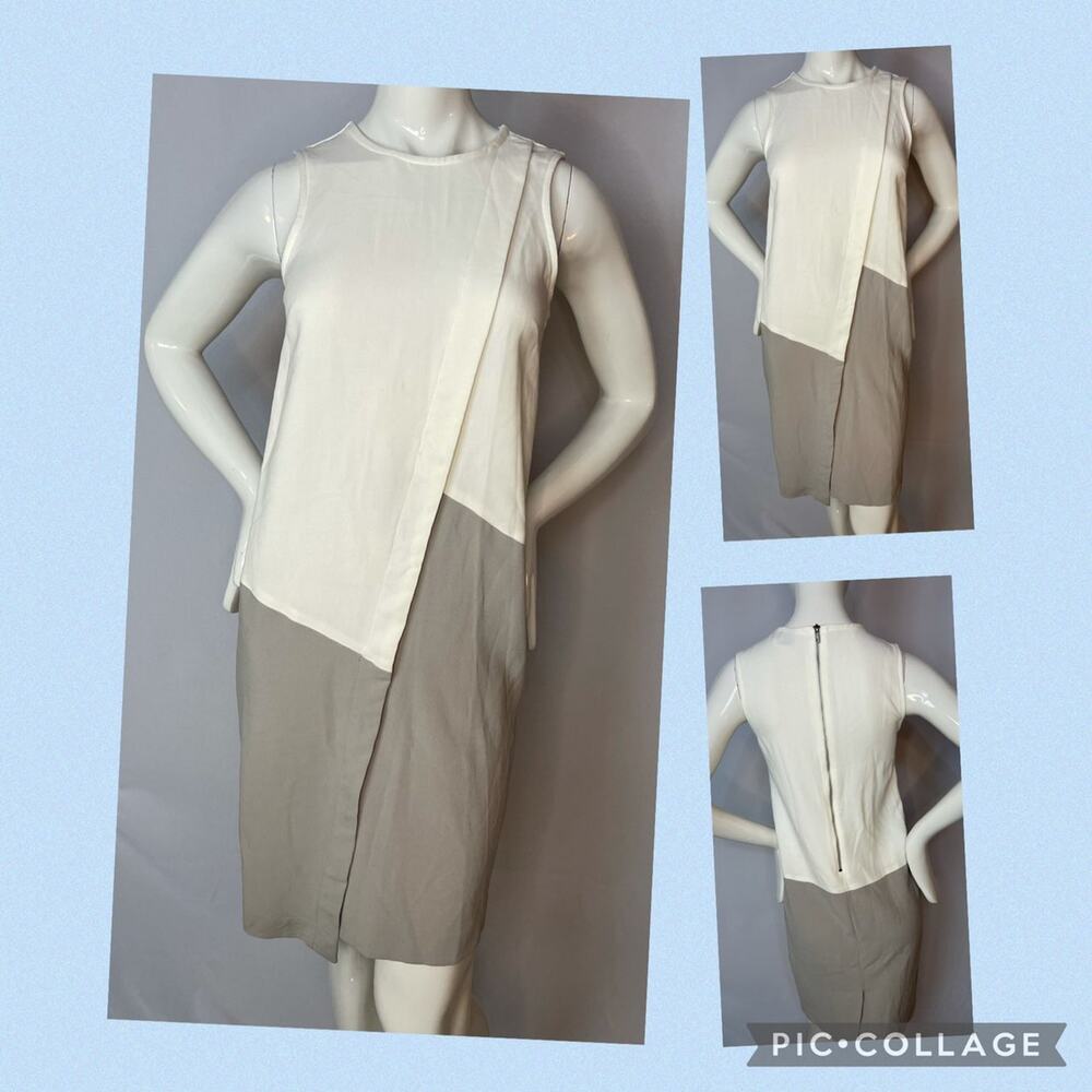 ASOS Above Knee 2-Tone Asymmetrical Dress Size 2